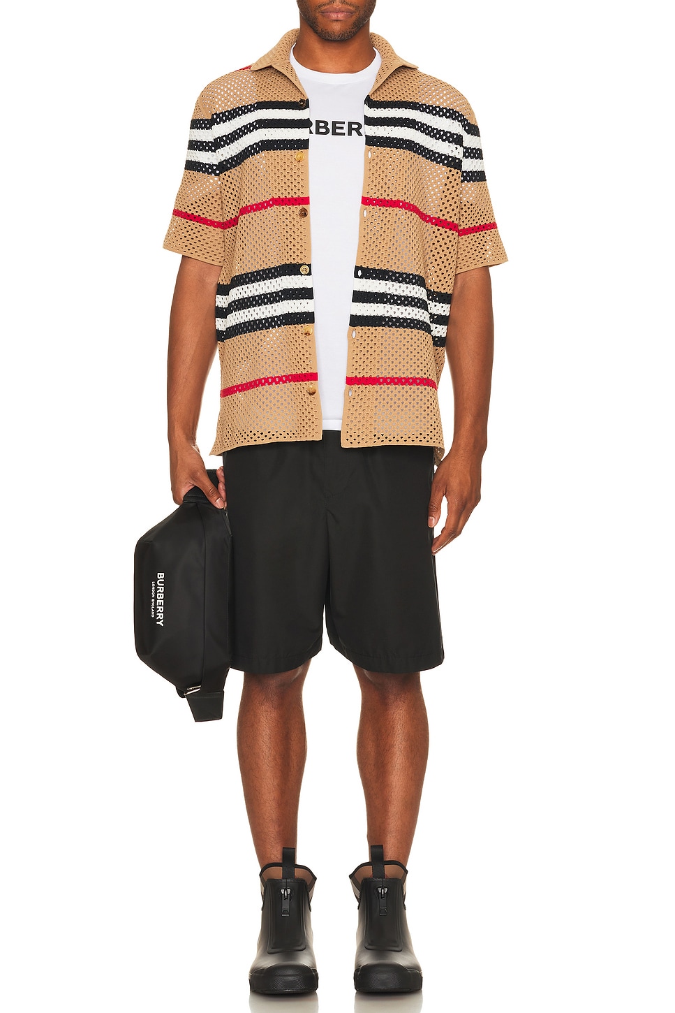 

Harriston Топ Burberry, White