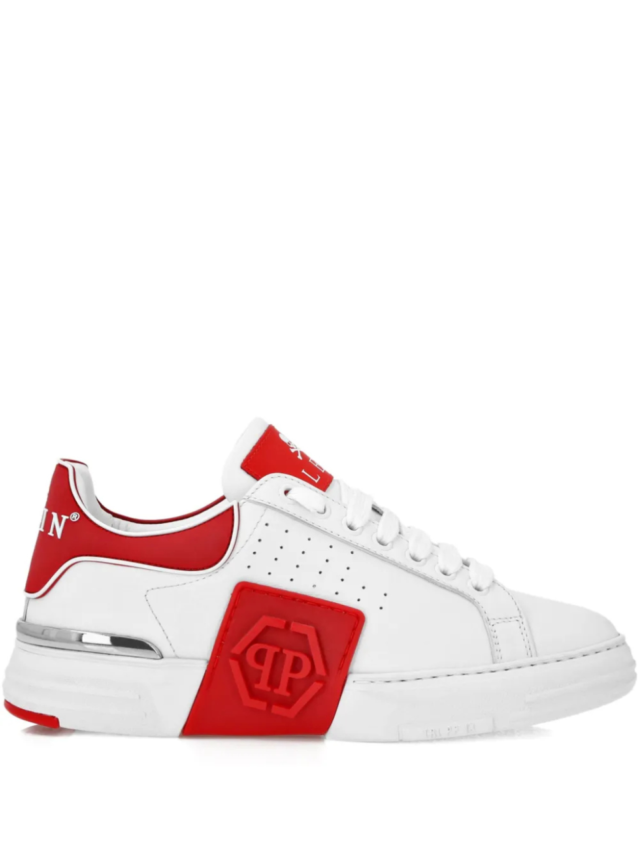 

Кроссовки с логотипом Philipp Plein, белый