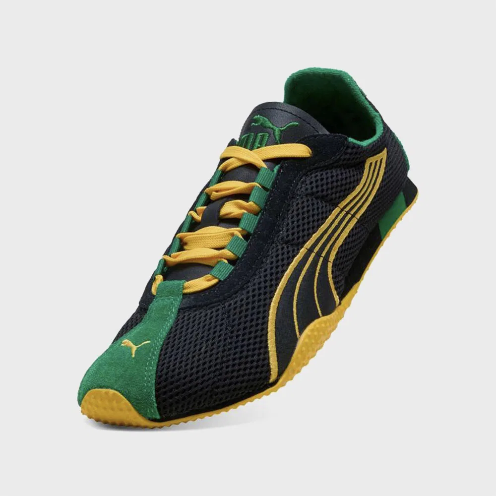 Мужские низкие кроссовки H-Street OG чёрно-жёлтые от Puma