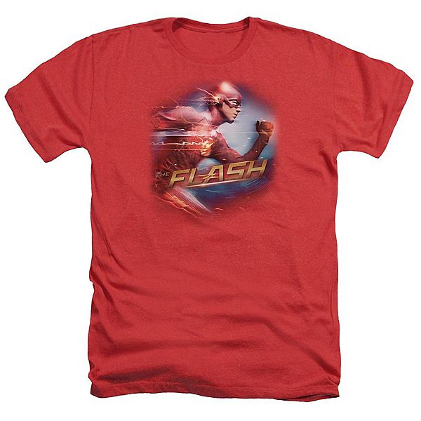 

Футболка The Flash fastest man adult heather Licensed Character