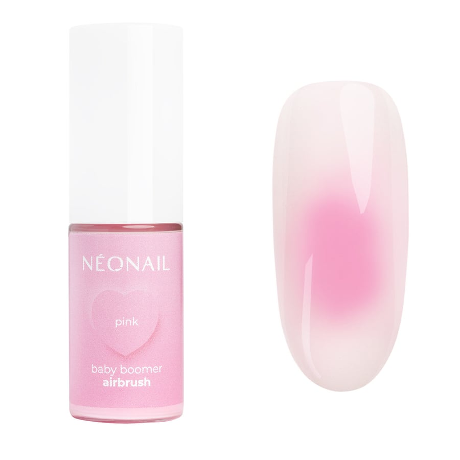 

NEONAIL Baby Boomer Airbrush пудровый лак для ногтей оттенок Розовый 5 г