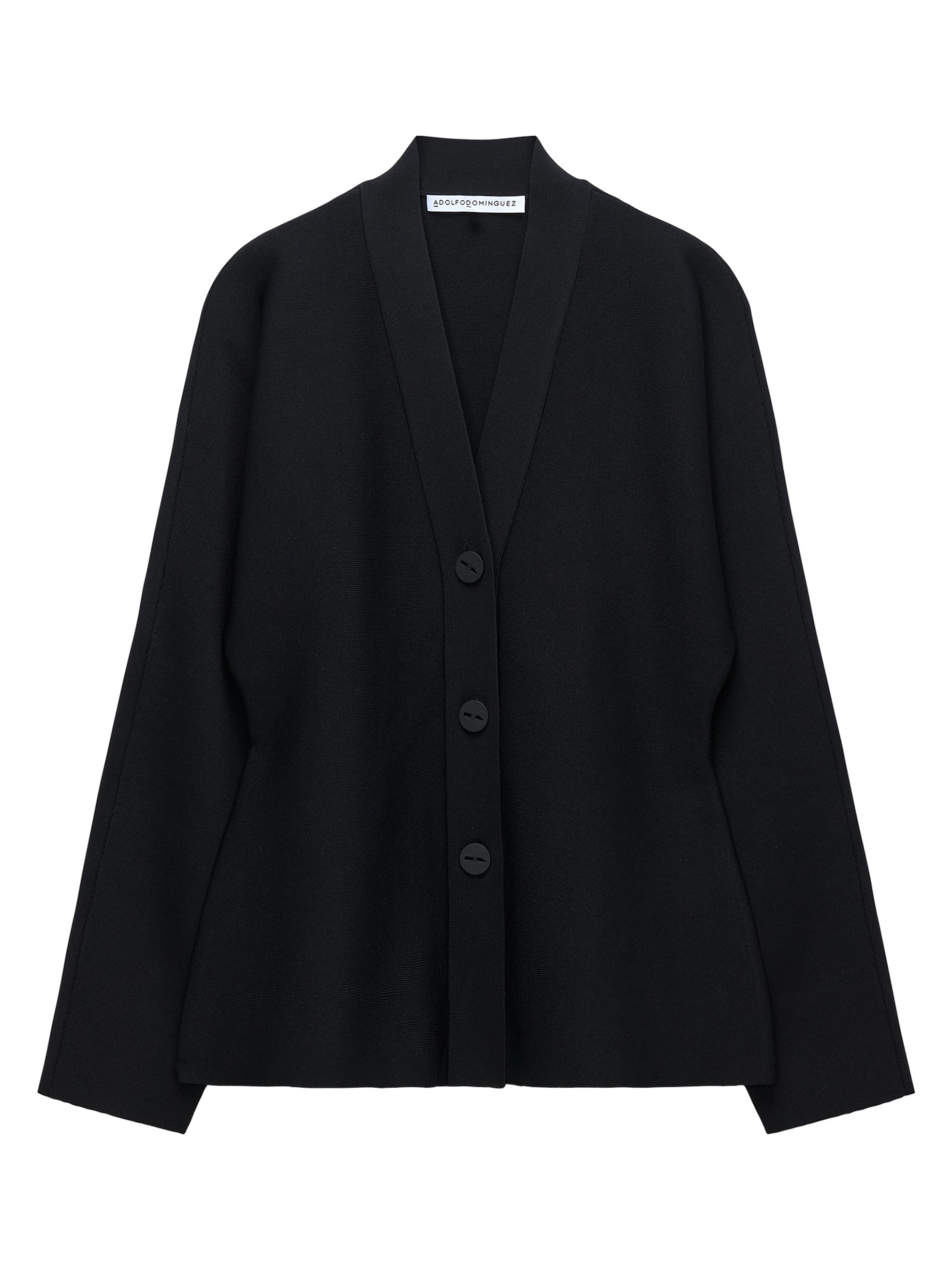 

Adolfo Dominguez Вязаный кардиган в черном цвете