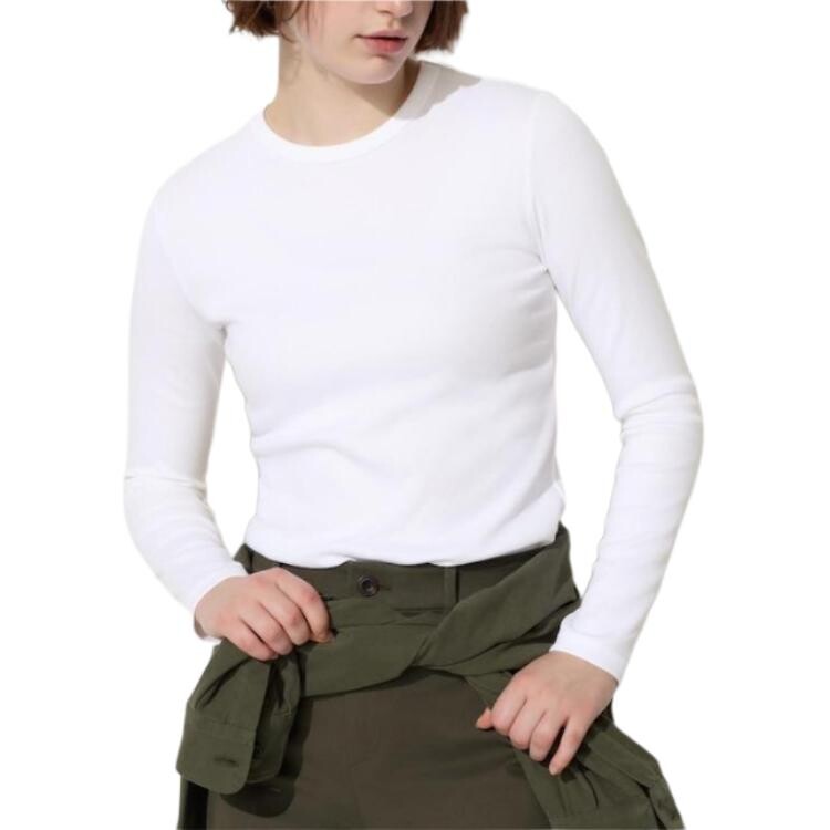 

Женский лонгслив Uniqlo, белый