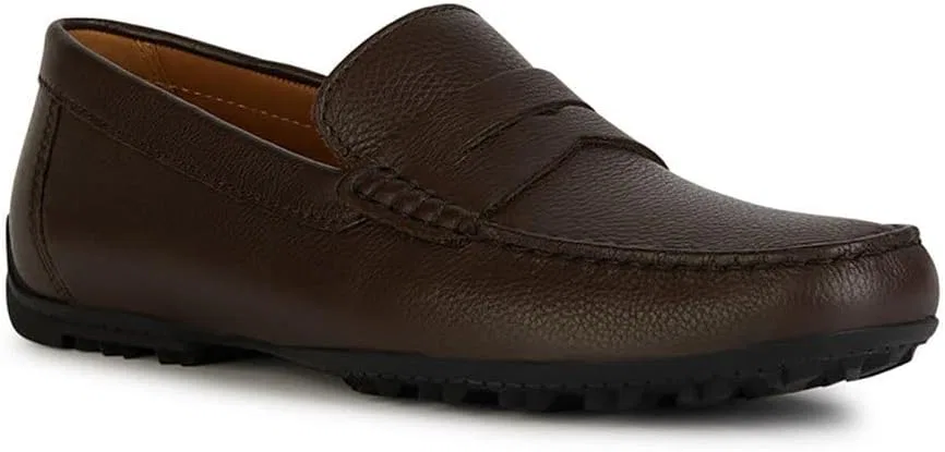 Мужские мокасины Geox U Kosmopolis +Grip W, Dk Brown — фото 4