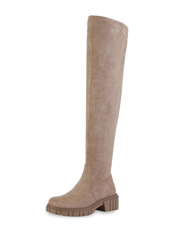 

Сапоги VAN HILL Overknees Aria, хаки