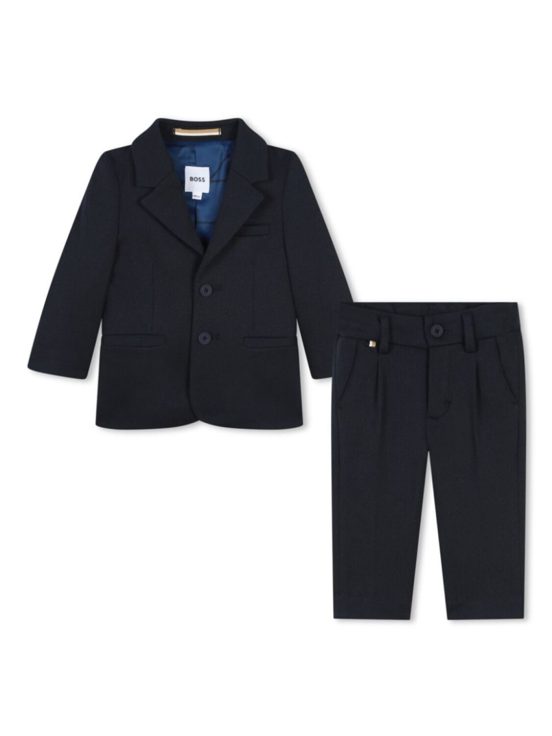 

BOSS Kidswear комплект костюма с пуговицами, синий