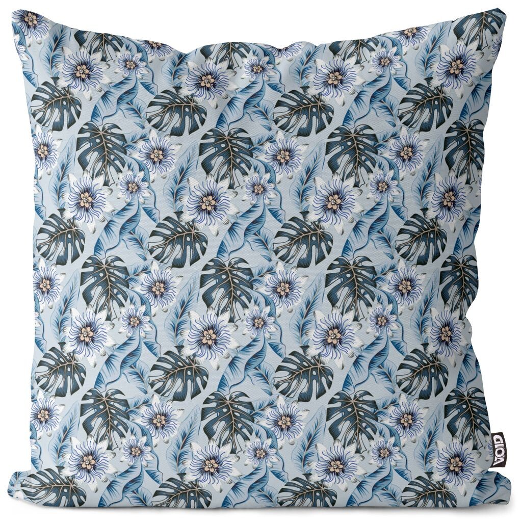 

Чехол на подушку VOID Passion Flower, чехол для подушки из полиэстера, водонепроницаемый, для улицы и дома, размер подушки: 80 x 80 см