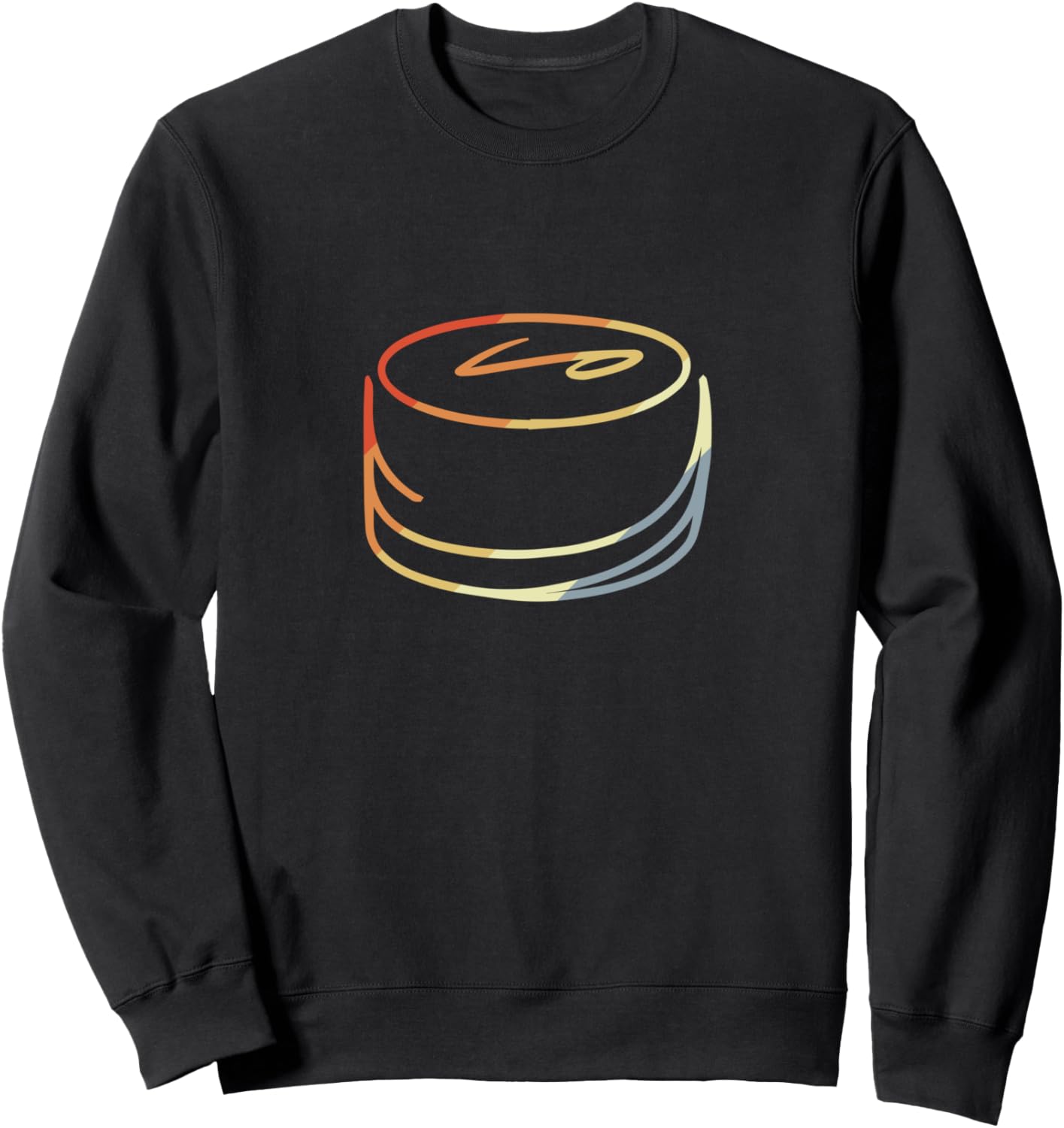 

Толстовка с рисунком хоккейной шайбы Ice Hockey Lover Graphic Shirts And Gifts, черный