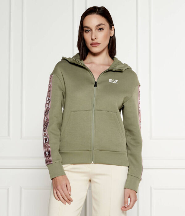 

Толстовка Ea7 Regular Fit, зеленый