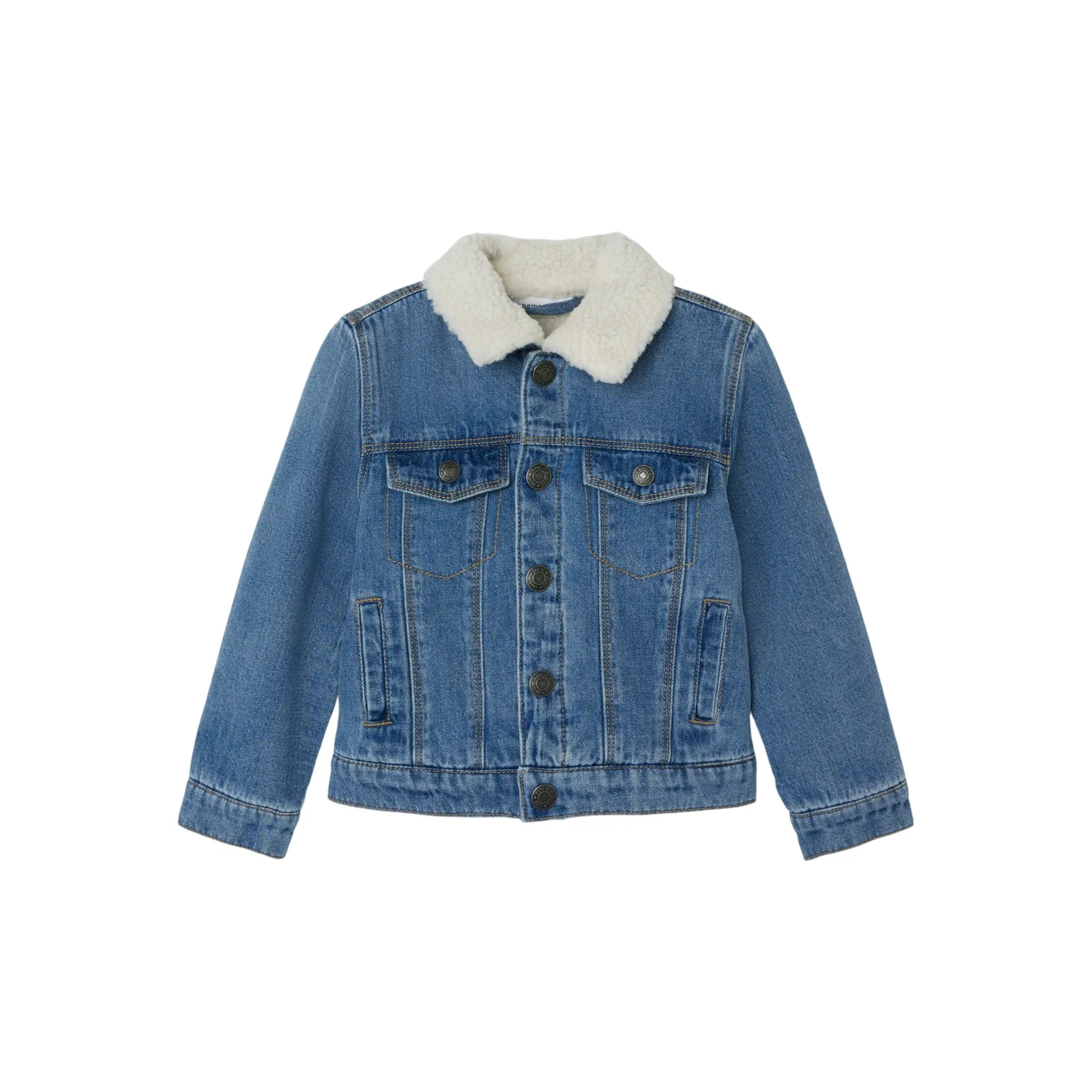 

Джинсовая куртка It It «NMMJACK TEDDY DNM JACKET 1101-OV N» Name It, цвет Medium Blue Denim