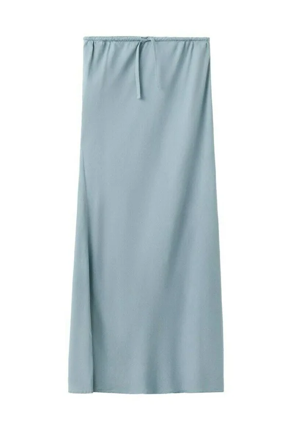 Подростковая длинная юбка Mango Kids, Light Blue — фото 4