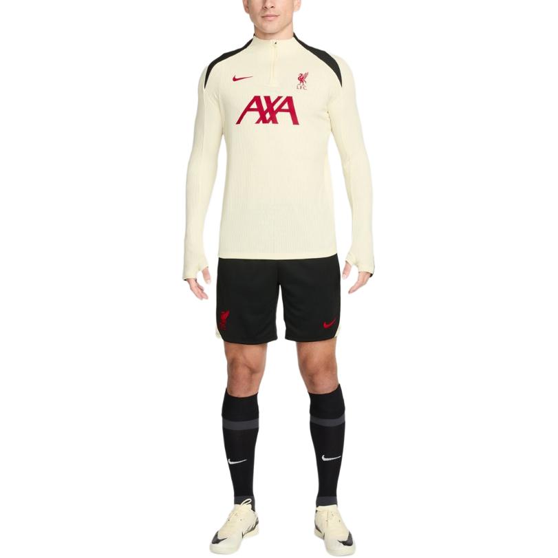 Nike Футболка Soccer Jerseys Men's Light Yellow — фото 3