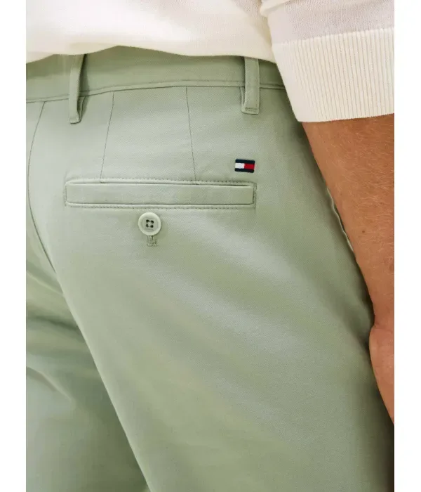 Брюки чинос Denton straight fit Tommy Hilfiger, зеленый — фото 4