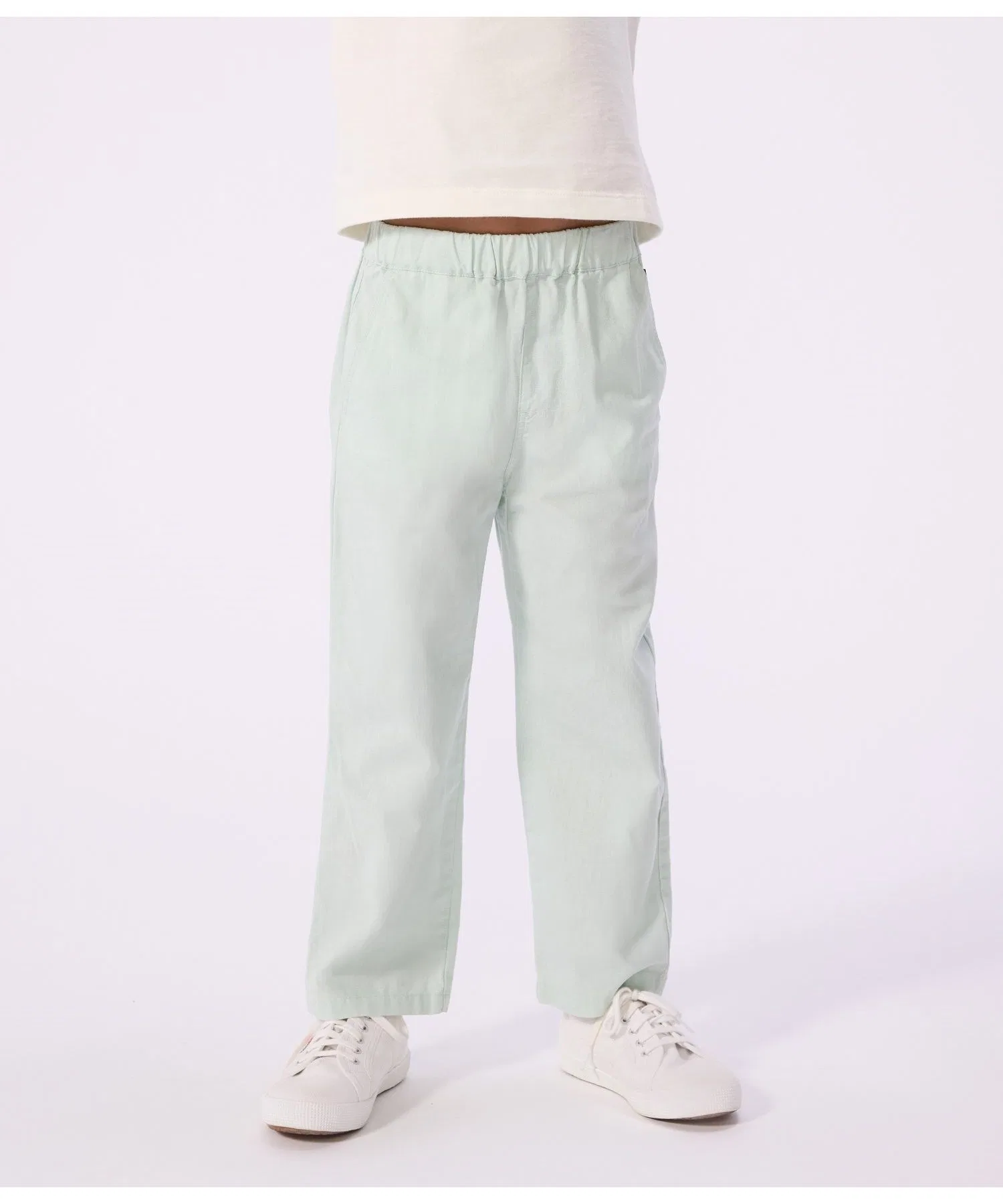 Детские брюки PETIT BATEAU Cotton Linen Pants