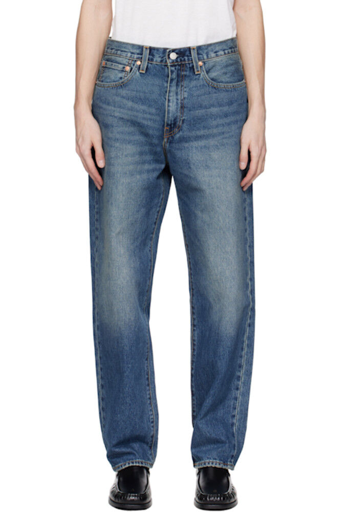 

Синие 568 свободные прямые джинсы Levi's