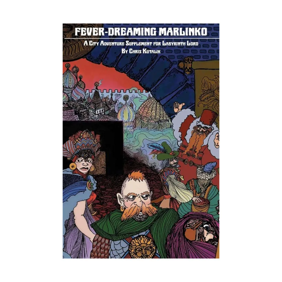 

Fever-Dreaming Marlinko, Labyrinth Lord (Hydra Cooperative), мягкая обложка