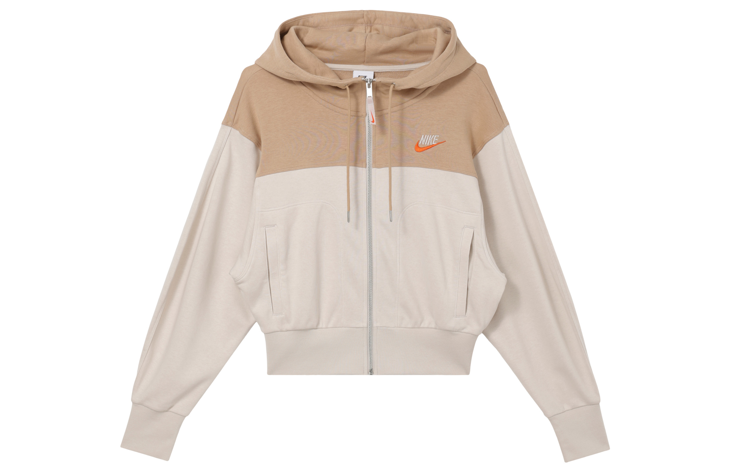 

Nike Женская толстовка цвета светло-розового дерева и умбры