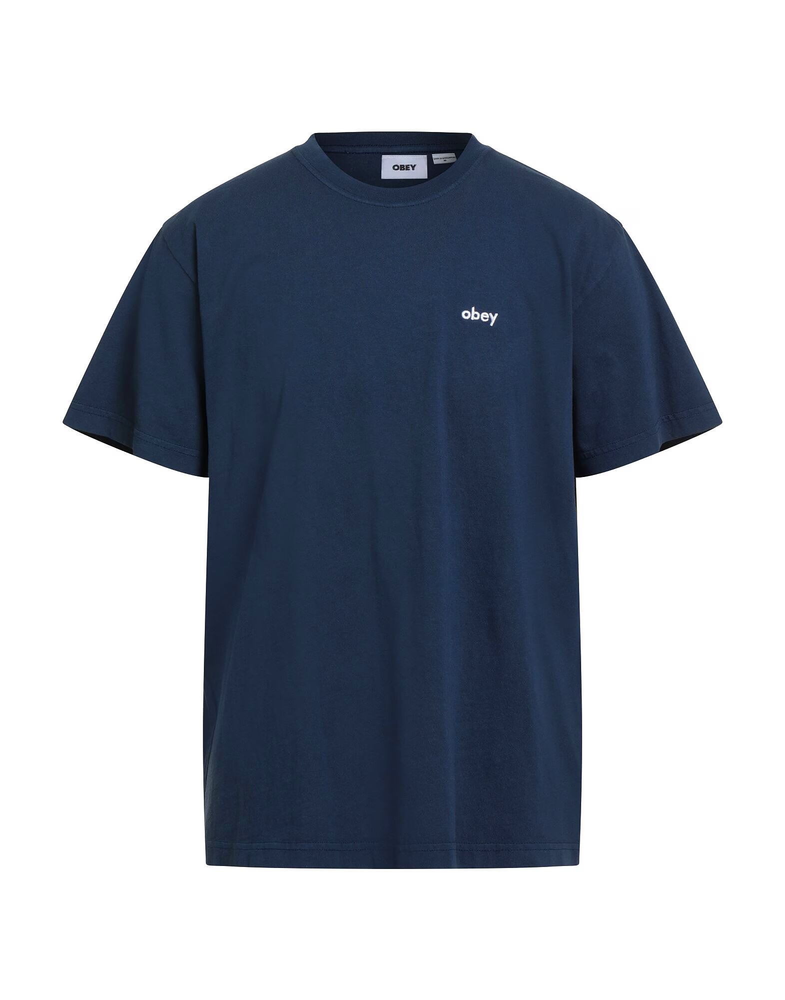 

Футболка Obey, темно-синий