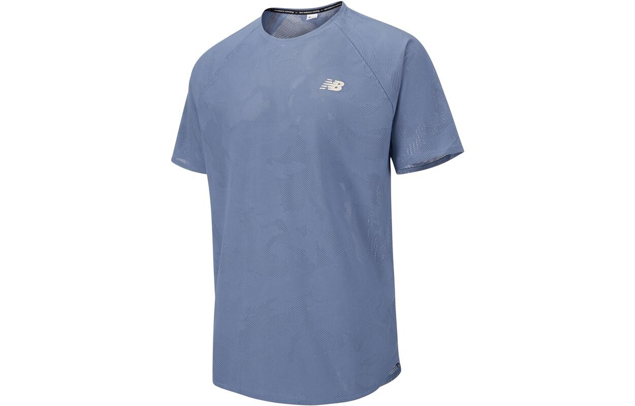

Футболка мужская синяя New Balance, синий