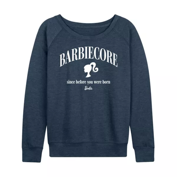

Футболка с длинным рукавом из французского трикотажа Women'S since before you were born Barbie, индиго