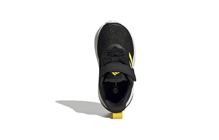 Кроссовки adidas Fortarun Toddler Shoes TD Low-top Black/yellow — фото 4