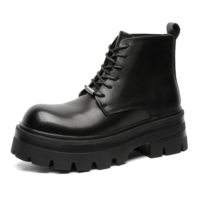 

V05 Короткие мартинсы унисекс черные, цвет Black Women's