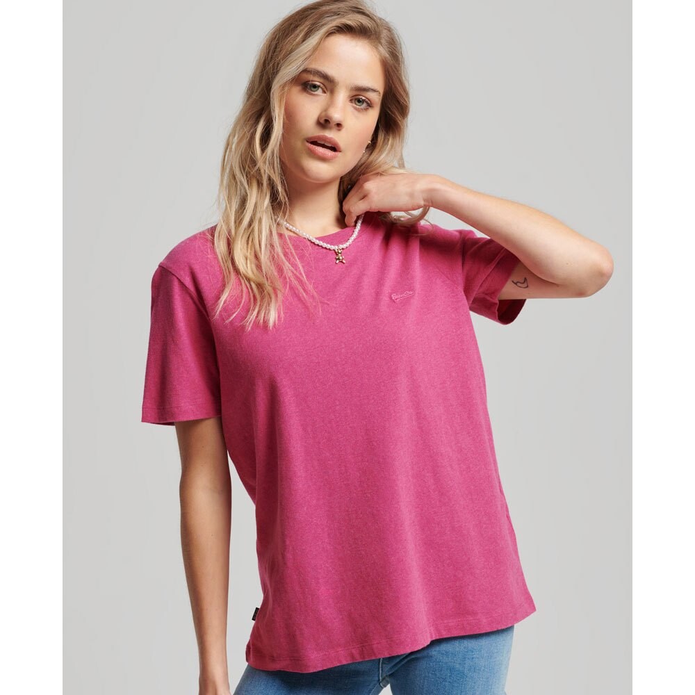 

Футболка Superdry Vintage Logo Emb, розовый
