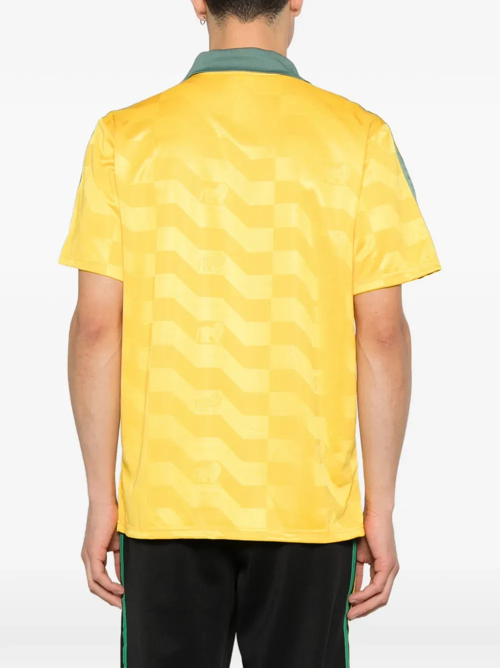 Футболка Bob Marley Originals с тремя полосками Adidas, желтый — фото 4