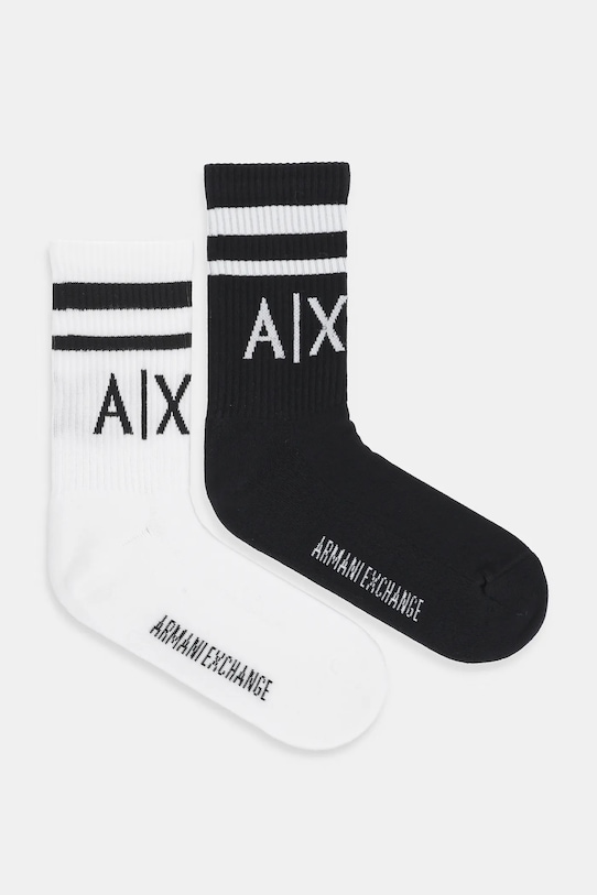 

Носки (2 пары) Armani Exchange, черный