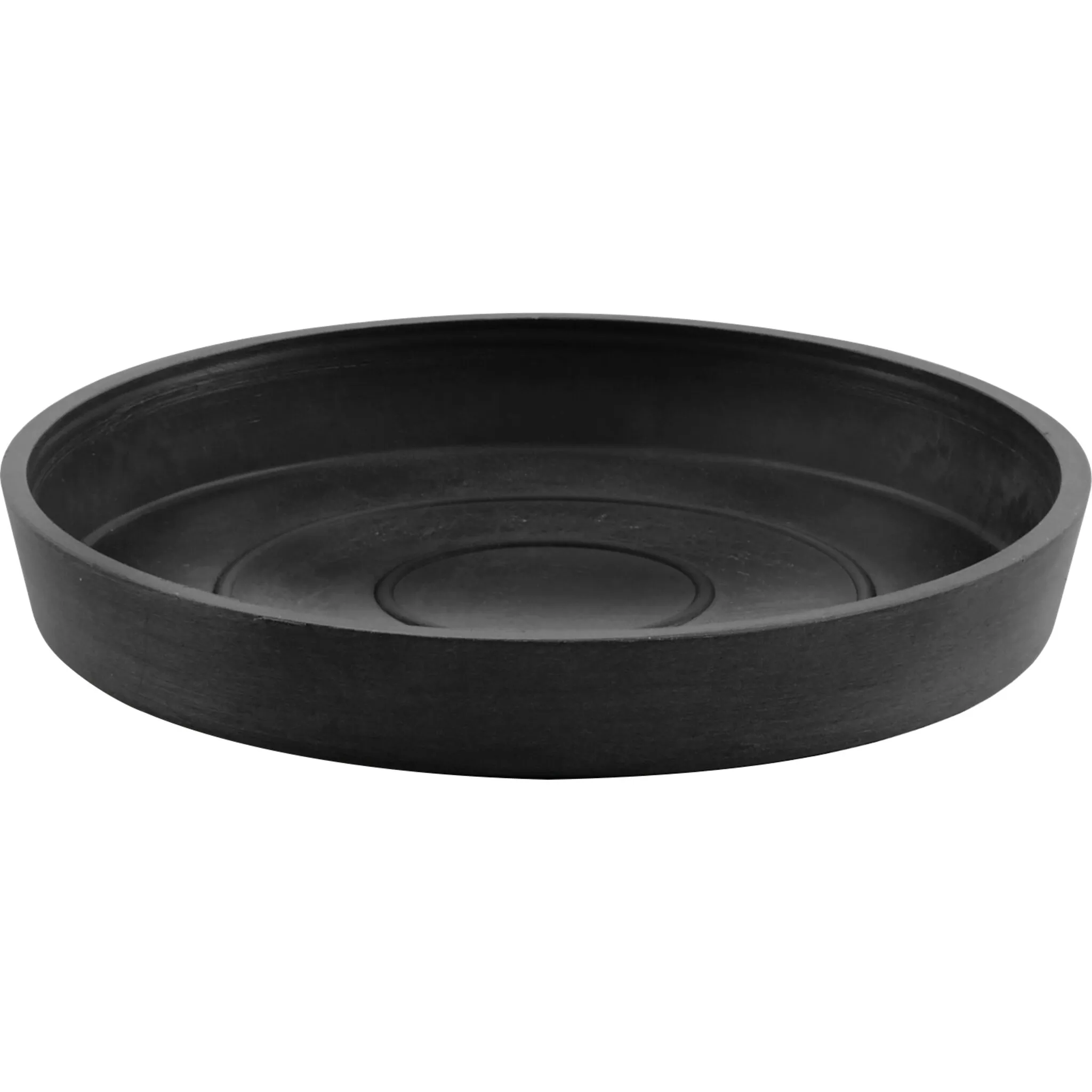 

ECOPOTS Подставка для цветочного горшка «ROUND SAUCER Dark Grey», ШxГxВ: 15x15x2,5 см, темно-серый
