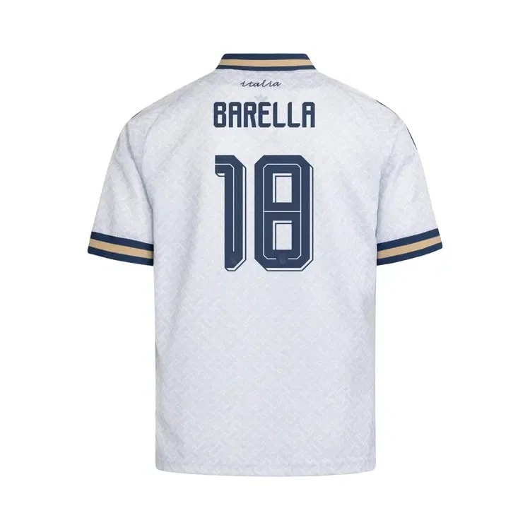 Футболка Adidas Italy 26 Away Barella, белый — фото 2