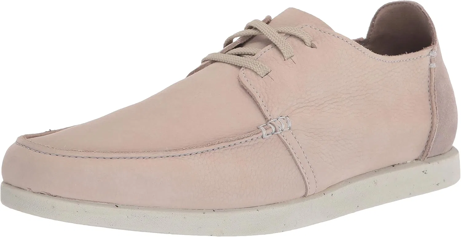 Мужские низкие кроссовки Clarks Shacrelite, Nubuck Stone