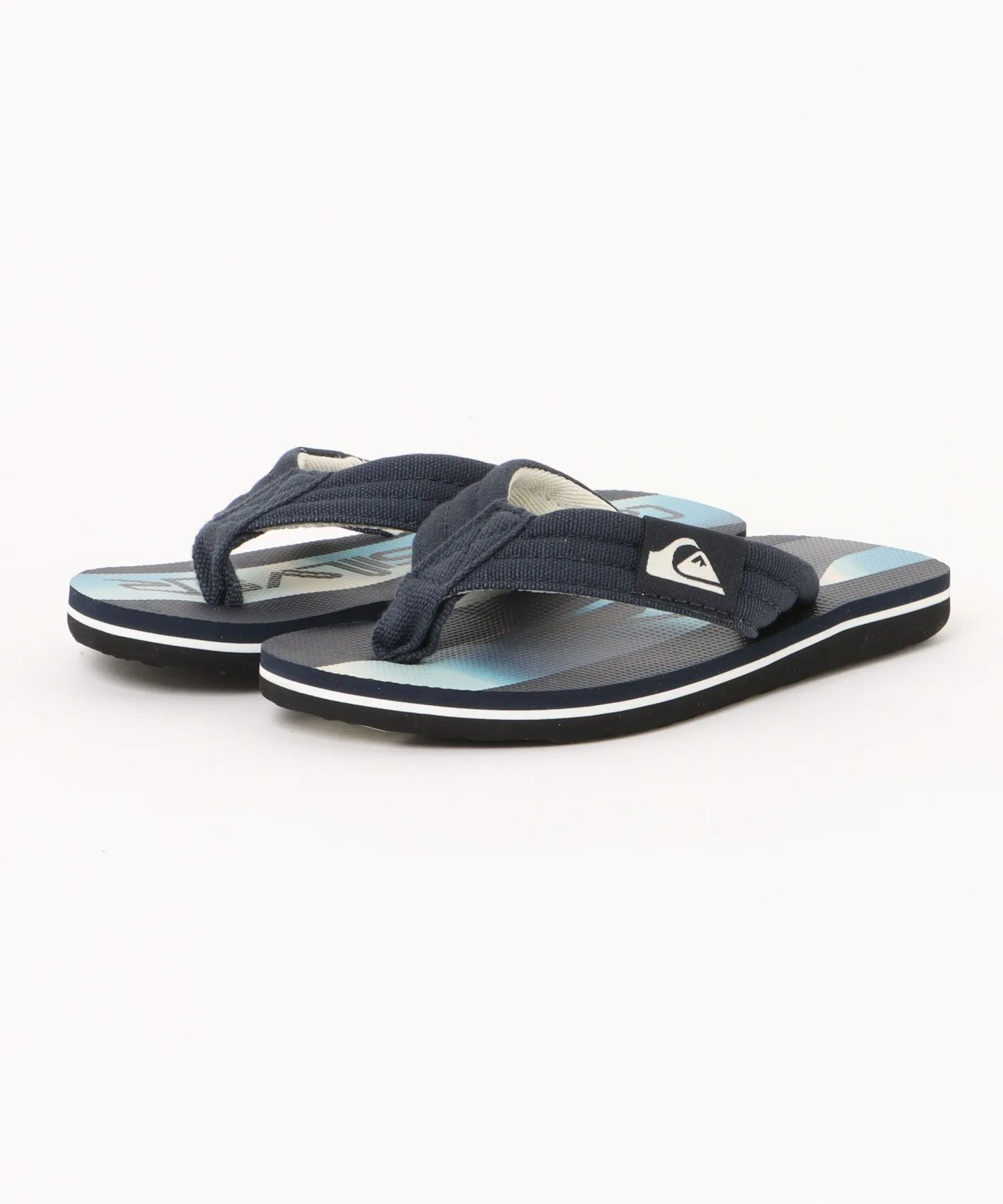 Детские пляжные сандалии с плоской подошвой Molokai Layback 26 Youth Quiksilver синие