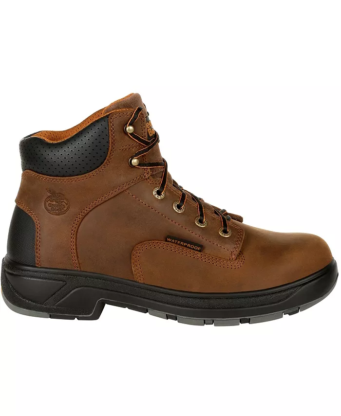 

FLXpoint Composite Toe водонепроницаемые рабочие ботинки Georgia Boot, коричневый