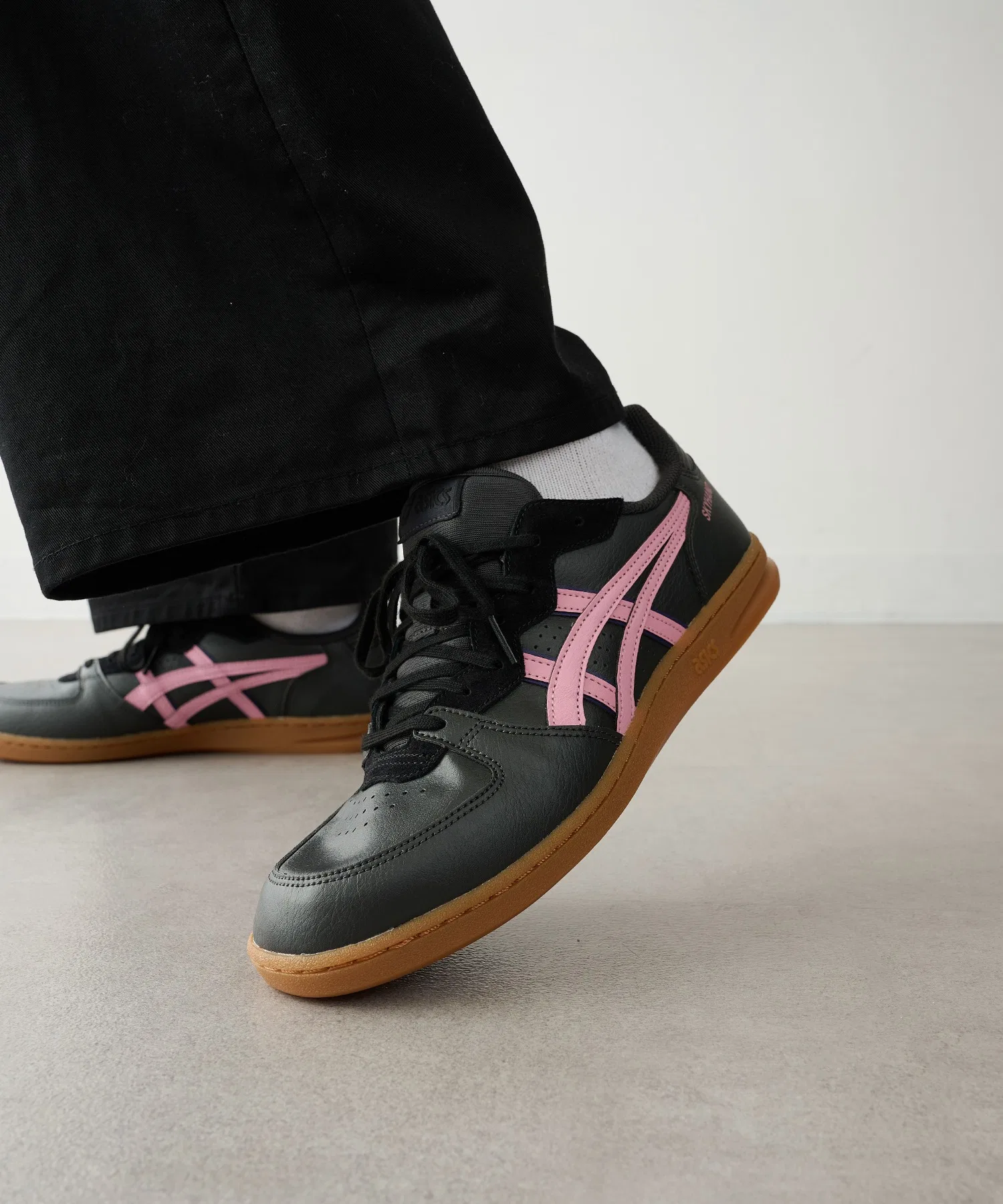 Унисекс кроссовки SKYHAND OG из натуральной кожи ASICS белые — фото 4