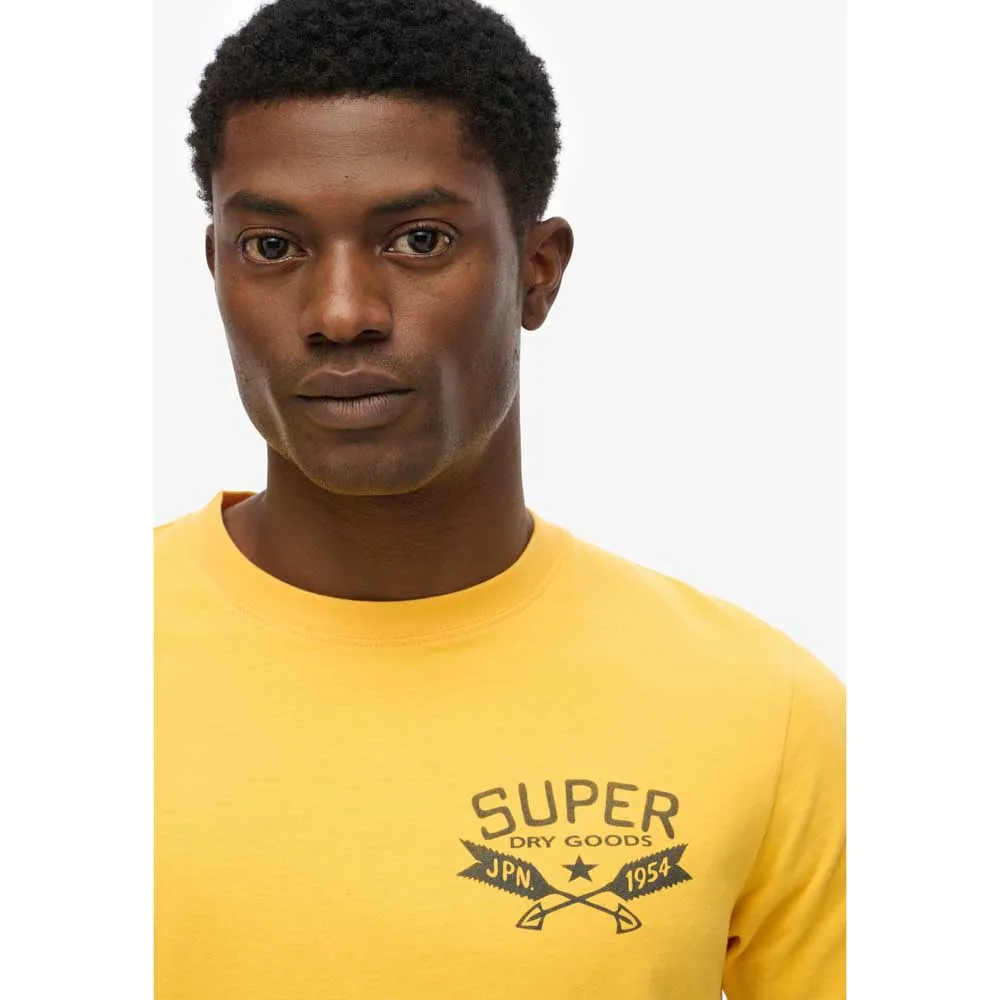 Футболка с коротким рукавом Superdry Lo-Fi Outdoors, желтый — фото 3