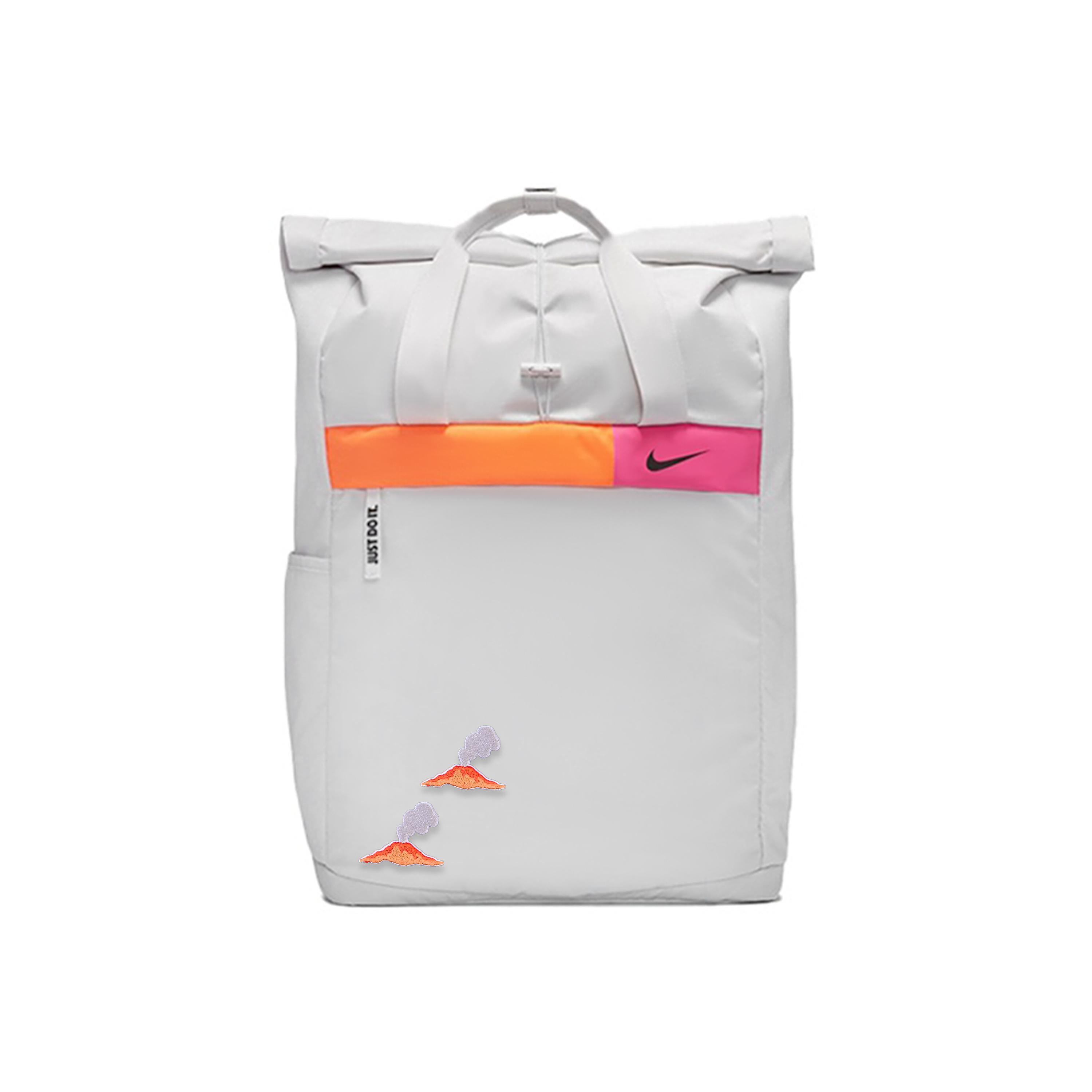 

Nike Тканевый рюкзак Regular Unisex светло-серебристый серый, Nian Butterfly Volcano