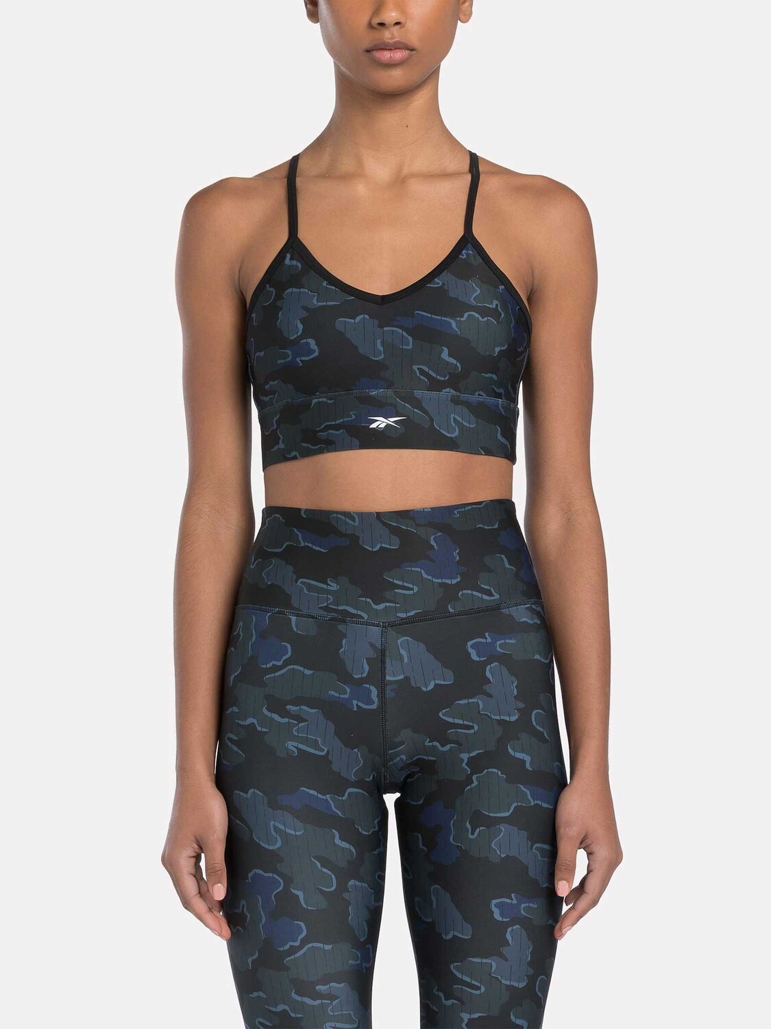 

Спортивный бюстгальтер Reebok ID TRAIN CAMO BRA, черный