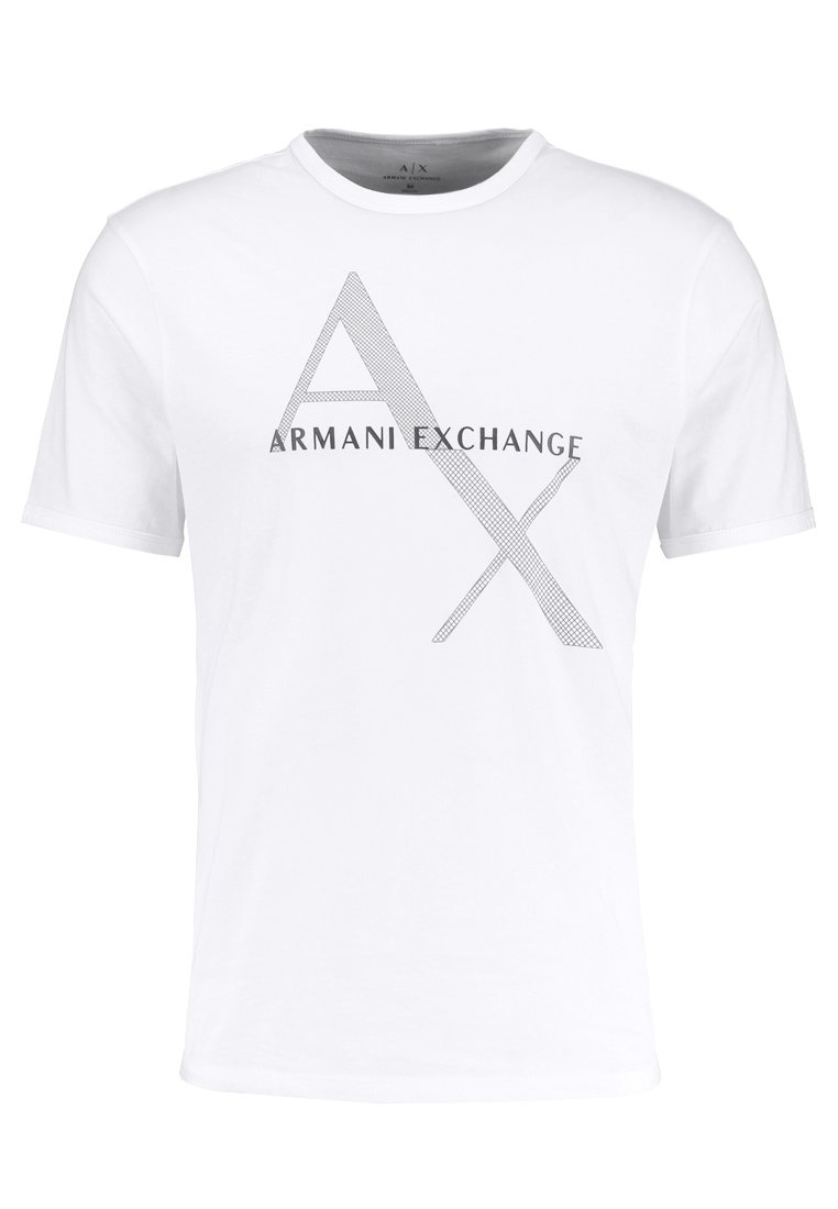 

Футболка с принтом Armani Exchange, белый