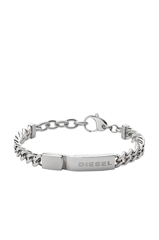 

Браслет Diesel, серебряный