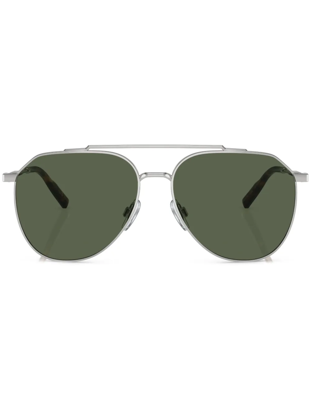 

Солнцезащитные очки-пилоты Dolce & Gabbana Eyewear, серебяный