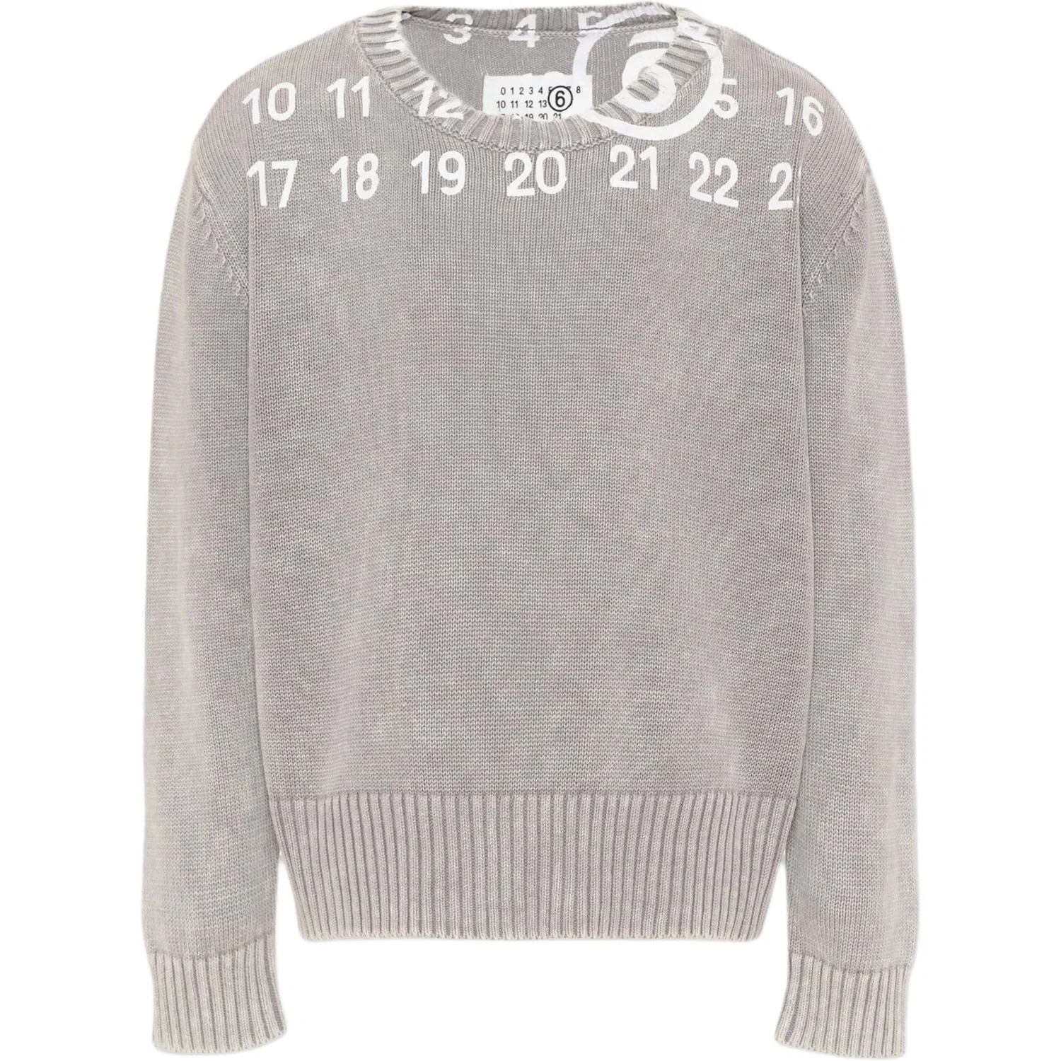 Свитер Kids' серый MM6 Maison Margiela