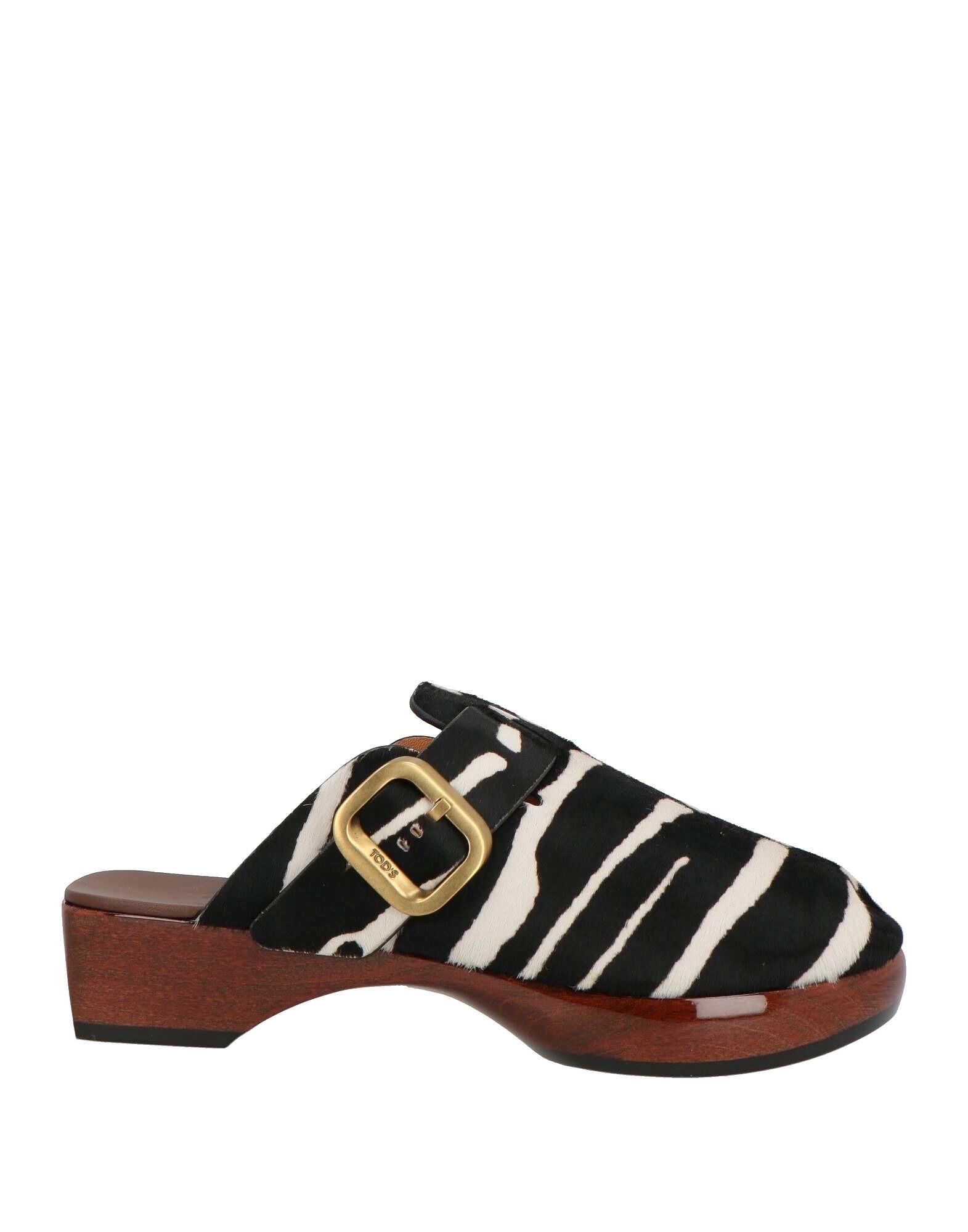 Сабо Tod'S, черный