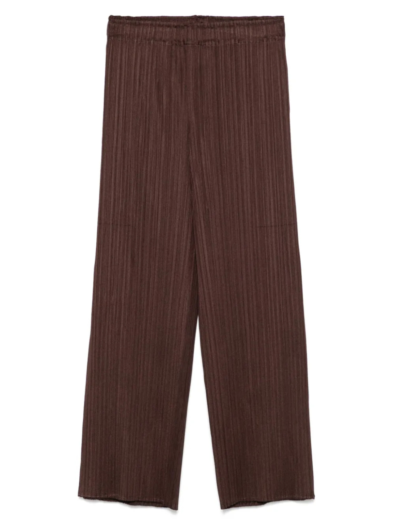 

Брюки плиссе Pleats Please Issey Miyake, коричневый