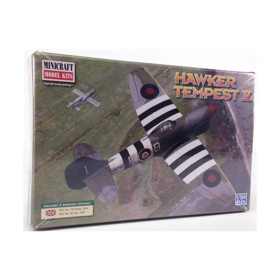 

Хоукер Темпест V, WWII Aircraft - 1:144 Scale (Minicraft)