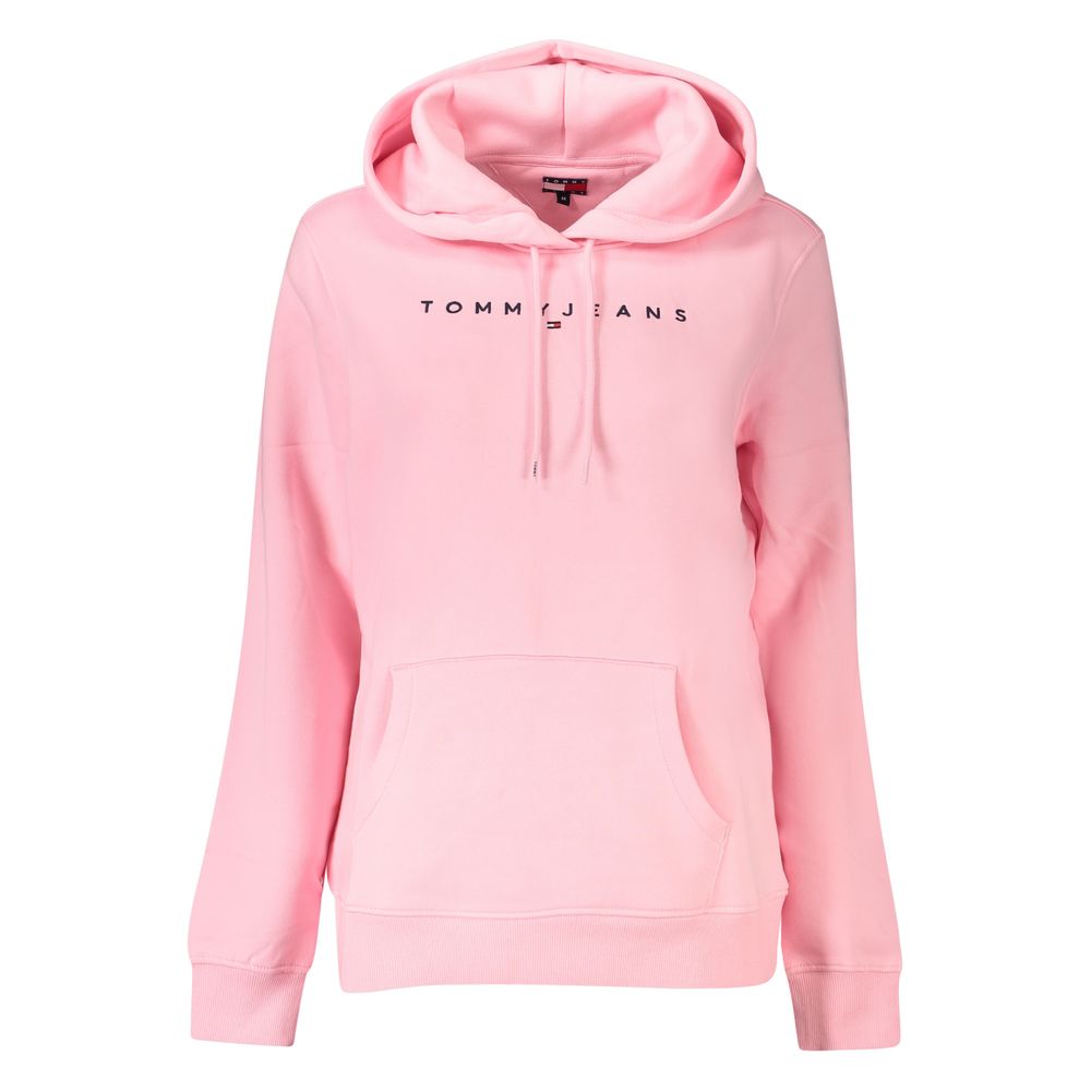 

Розовый хлопковый женский свитер Tommy Hilfiger