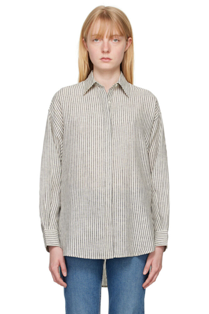 

Черная и бежевая рубашка Райана rag & bone