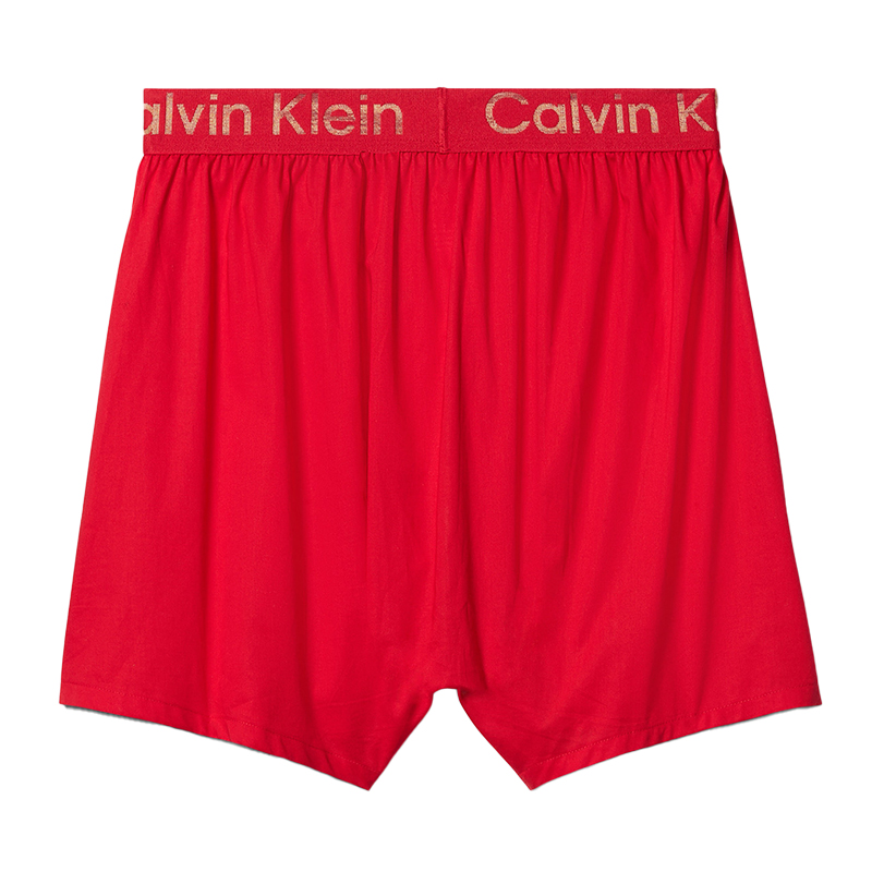 Calvin Klein Весенний фестиваль красный маджента трусы мужские 1 упаковка китайский красный — фото 3