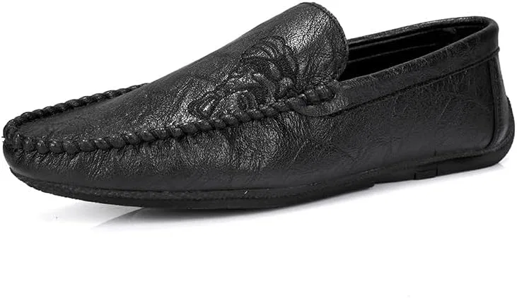Мокасины с цветочным узором Black SayfuR