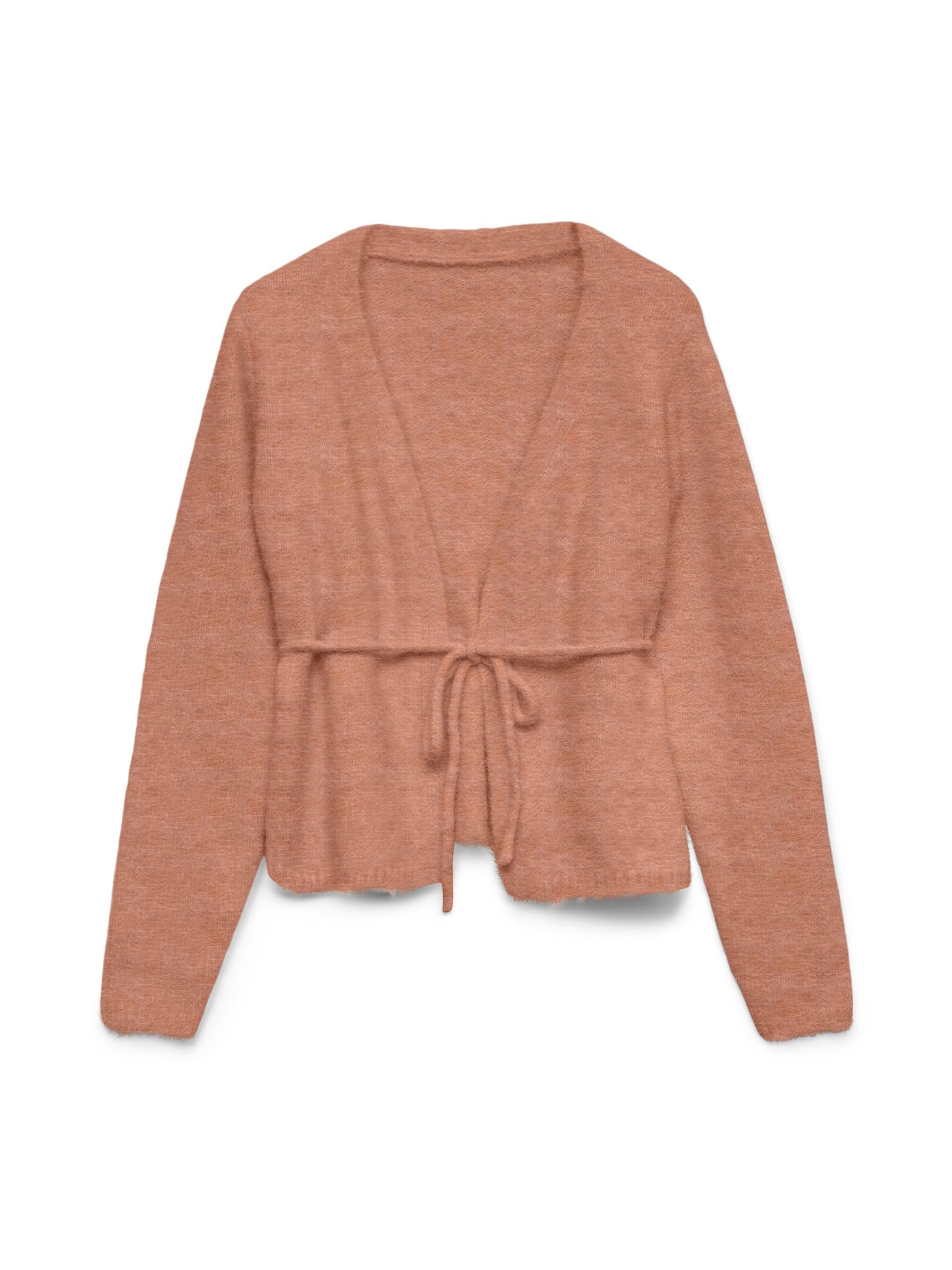 

VERO MODA Кардиган 'VMSORRENTO' вязаный, светло-коричневый